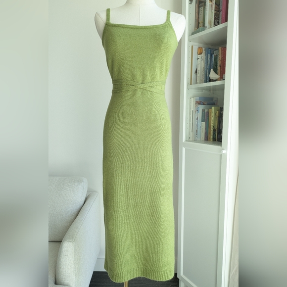 Revolve Line & Dot Mini Slit Dress - Picture 3 of 9